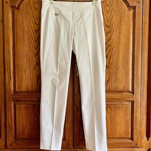 Alfani Slim Leg Pants - White